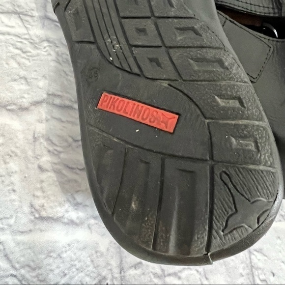 Pikolinos Tarifa leather mens sandals 12.5 Velcro closure main image 7
